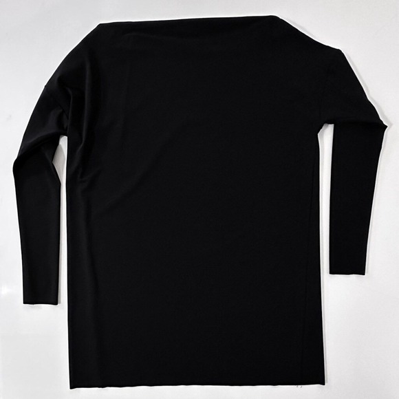 Maria‎ Pinto Black Boat Neck Long Sleeve Tunic Mini - Small - Picture 6 of 8